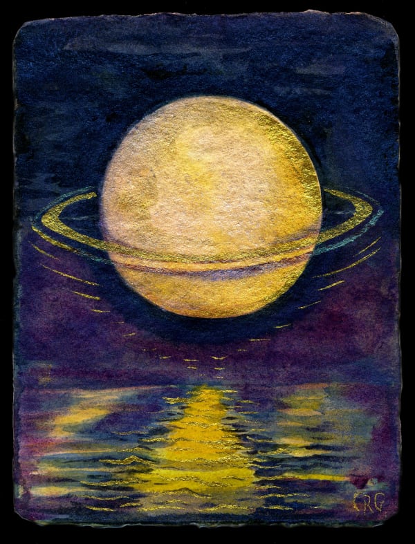 Camille Rose Garcia, Ocean of Dione (SOLD), 2024