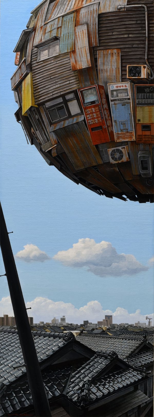 Masakatsu Sashie, Spring Blues SOLD (click for details), 2021
