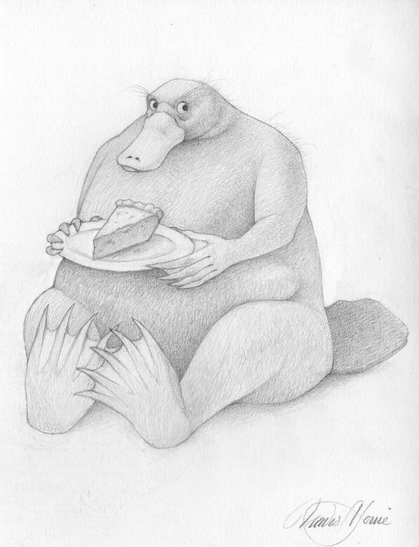 Travis Louie, Platypus, Phatypus (click for details), 2025