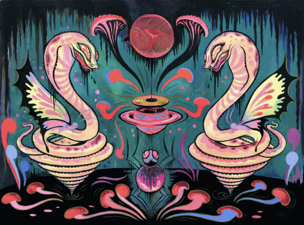 Camille Rose Garcia, Transmitter of Saturn