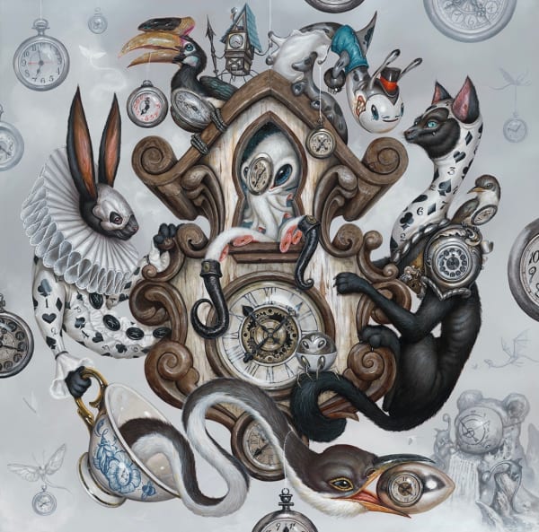 Greg Craola Simkins, Time After Time, 2024