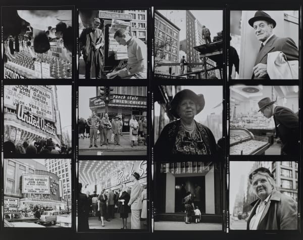 Vivian Maier, Contact Sheet 1 - VM19XXW01144