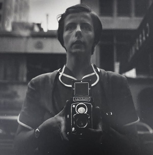 Vivian Maier, Self-portrait, New York, NY, 1954 (click to enlarge)
