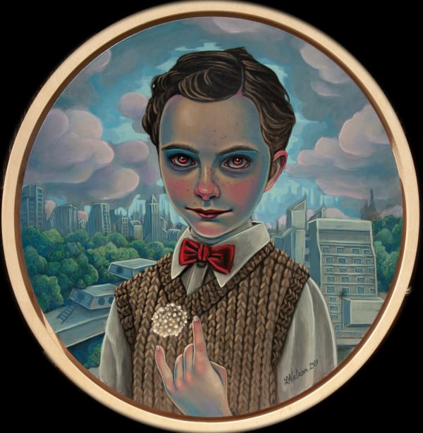 Lori Nelson, Cumulus Charge (click for details), 2023