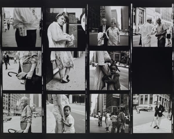 Vivian Maier, Contact Sheet 2 - VM19XXW03095