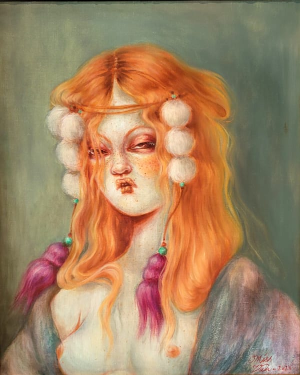 Miss Van, Gingerhair Muse Portrait (click for details), 2023