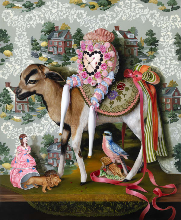 Jennybird Alcantara, Minding the Beasts - SOLD - (click for details), 2021-2022