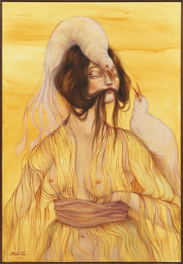 Miss Van, Floating birds Muse VII (click for details), 2023