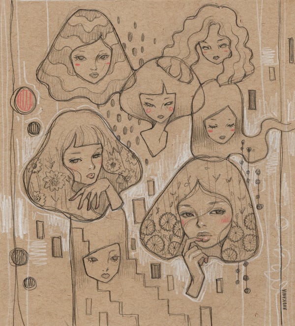 Audrey Kawasaki, Plush (click for details) Sold