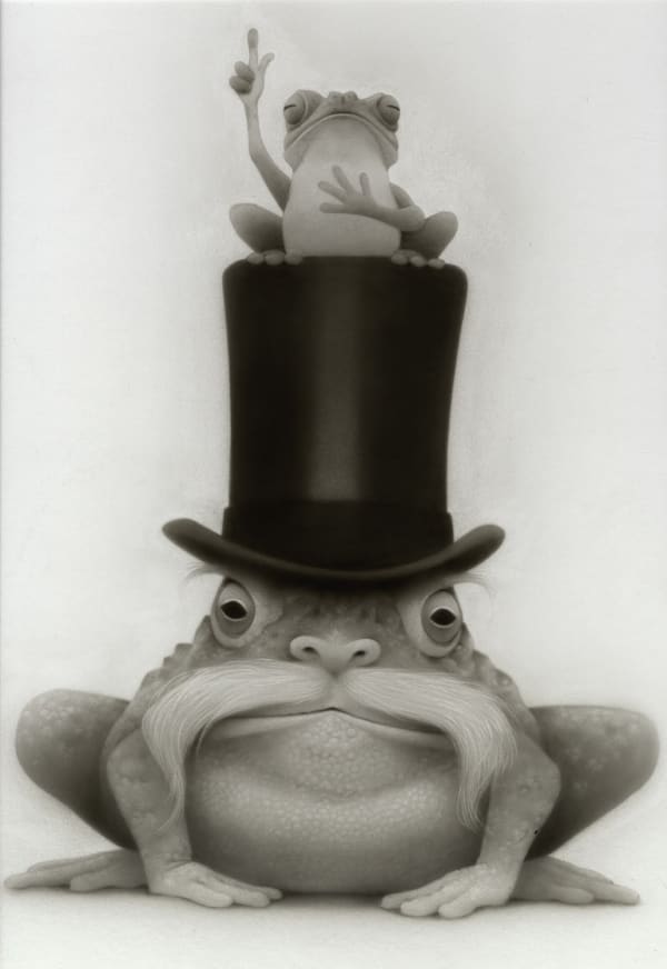 Travis Louie, The Frog Sermon, 2022