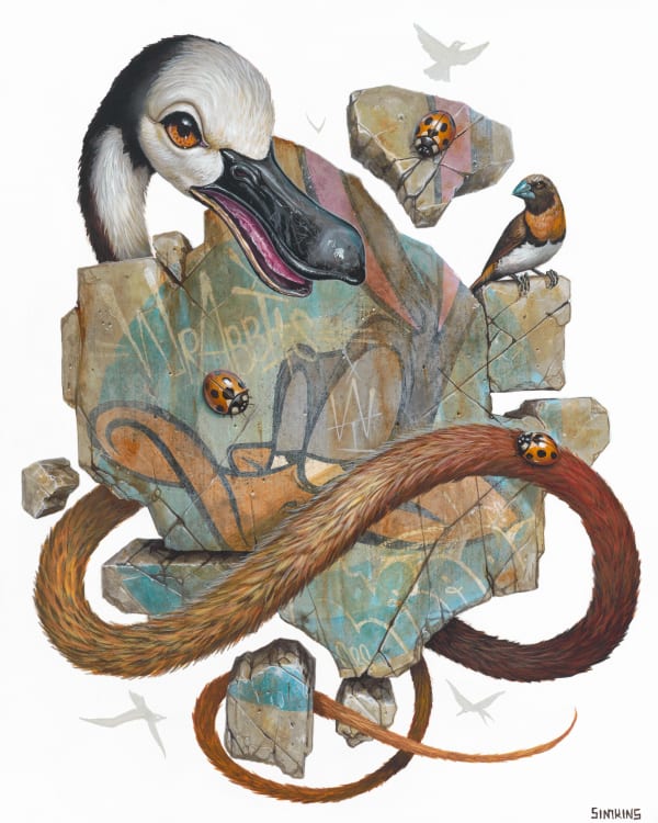 Greg Craola Simkins, Quackers, 2025