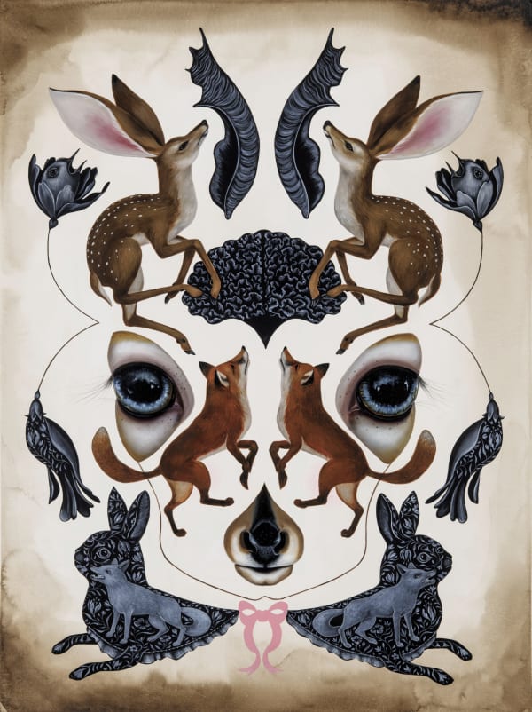 Jennybird Alcantara, Anatomy of a Deer - SOLD- (click for details), 2021-2022