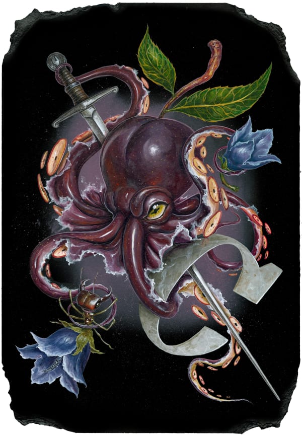 Greg Craola Simkins, Cavalier, SOLD, 2024