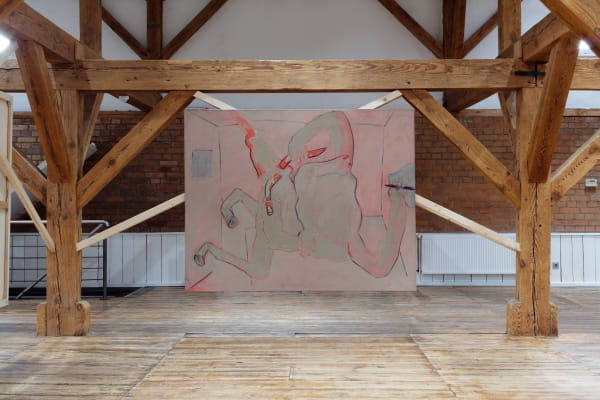 GALLI exhibition view, Works 1989-1993, Spaced Out, Gut Kerkow, 2022