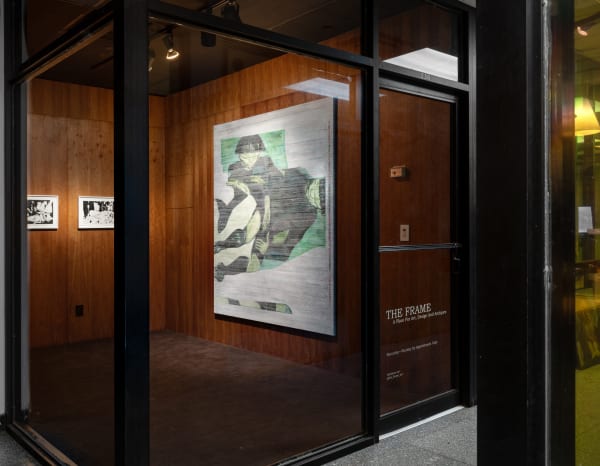 BRETT GINSBURG exhibition view, Stefanie Heinze & Brett Ginsburg, The Frame, New York, 2025