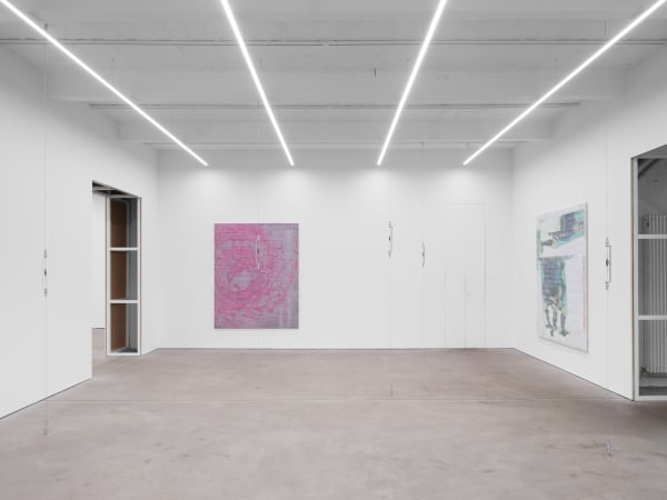 BRETT GINSBURG exhibition view, Wind, Water, Wood, Kraupa–Tuskany Zeidler, Berlin, 2023