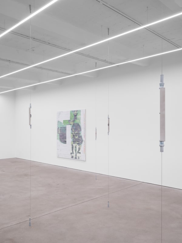 BRETT GINSBURG exhibition view, Wind, Water, Wood, Kraupa–Tuskany Zeidler, Berlin, 2023