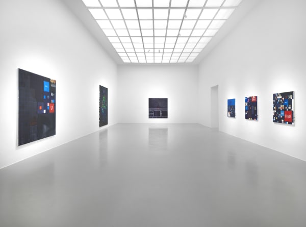 SIMON DENNY exhibition view, Metaverse Landscapes, Kunstverein Hannover, 2023