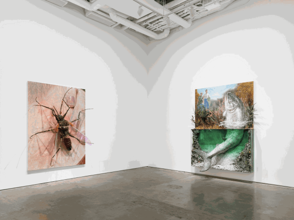 TREY ABDELLA, exhibition view, Under The Skin, Vito Schnabel Gallery, New York, 2023
