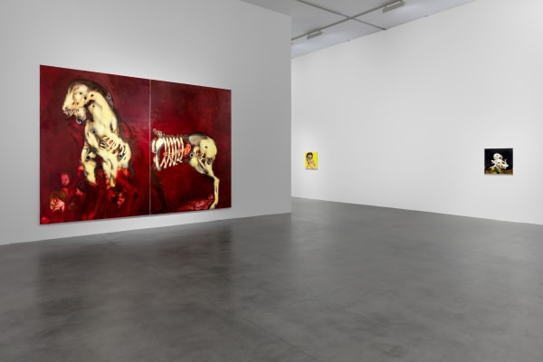 AMBERA WELLMANN exhibition view, Antipoem, Fondazione Sandretto Re Rebaudengo, Turin, 2023