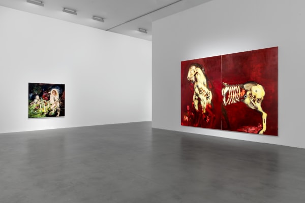 AMBERA WELLMANN exhibition view, Antipoem, Fondazione Sandretto Re Rebaudengo, Turin, 2023