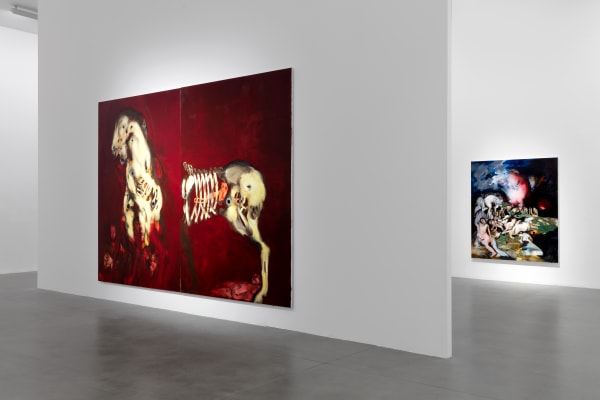 AMBERA WELLMANN exhibition view, Antipoem, Fondazione Sandretto Re Rebaudengo, Turin, 2023