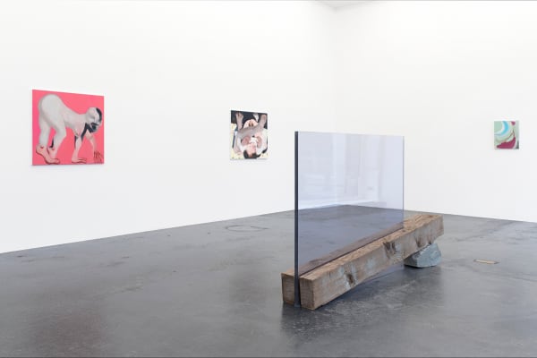 AMBERA WELLMANN exhibition view, Above the Treeline, Office Baroque, Brussels, 2018