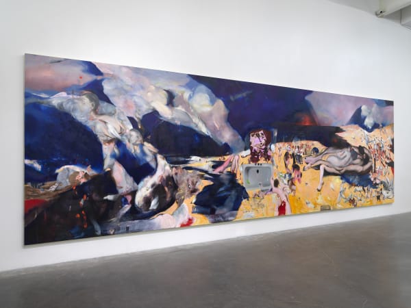 AMBERA WELLMANN exhibition view, Soft Water Hard Stone, New Museum Triennial, New York, 2021