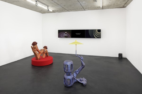 GUAN XIAO exhibition view, Something Happened Like Never Happened, Kraupa-Tuskany Zeidler, Berlin, 2014