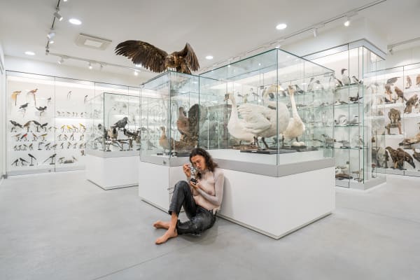 KLÁRA HOSNEDLOVÁ performance view, Baltic Triennial 14: The Final Frontier, Vilnius, 2021