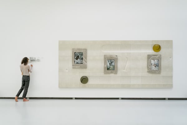 KLÁRA HOSNEDLOVÁ exhibition and performance view, Baltic Triennial 14: The Final Frontier, Vilnius, 2021