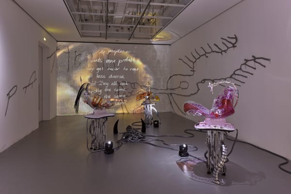 KATJA NOVITSKOVA exhibition view, shortlist exhibtion for the Preis der Nationalgalerie, Hamburger Bahnhof - Museum für Gegenwart, Berlin, 2019 - 2020