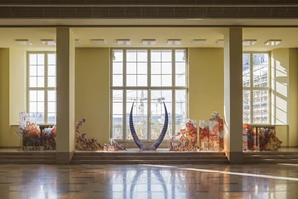 KATJA NOVITSKOVA exhibition view, 9th Berlin Biennale for Contemporary Art, ESMT, Berlin, 2016