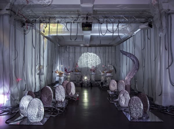 KATJA NOVITSKOVA exhibition view, Invasion Curves, Whitechapel Gallery, London, 2018