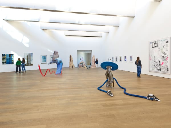 KATJA NOVITSKOVA exhibition view, Post-Capital, Mudam, Luxembourg, 2021
