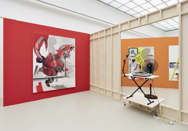 PIETER SCHOOLWERTH exhibition view, No Body Get a Head, 1991-2020, Kunstverein Hannover, 2021