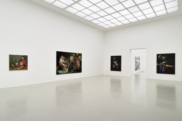 PIETER SCHOOLWERTH exhibition view, No Body Get a Head, 1991-2020, Kunstverein Hannover, 2021
