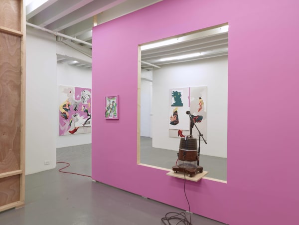 PIETER SCHOOLWERTH exhibition view, Your Vacuum Blows, which Sucks, Miguel Abreu Gallery, New York, 2015