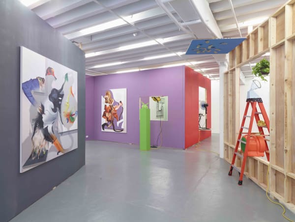 PIETER SCHOOLWERTH exhibition view, Your Vacuum Blows, which Sucks, Miguel Abreu Gallery, New York, 2015