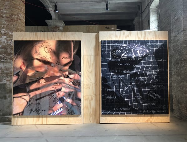 AVERY SINGER exhibition view, May You Live in Interesting Times, Venice Biennale, 2019