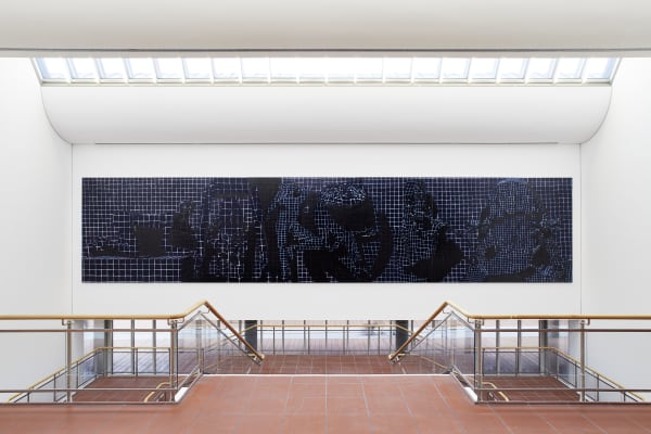 AVERY SINGER installation view, Schultze Projects #2, Museum Ludwig, Cologne, 2019-2021