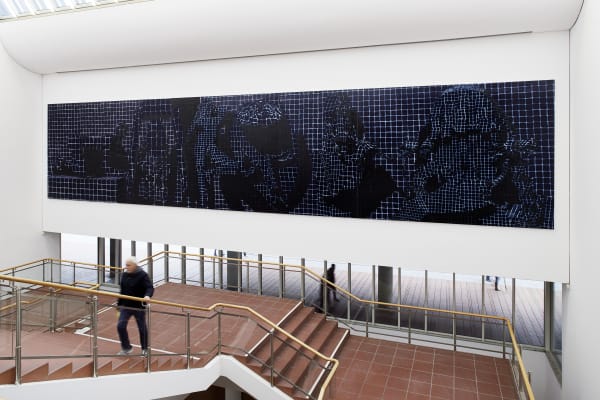 AVERY SINGER installation view, Schultze Projects #2, Museum Ludwig, Cologne, 2019-2021