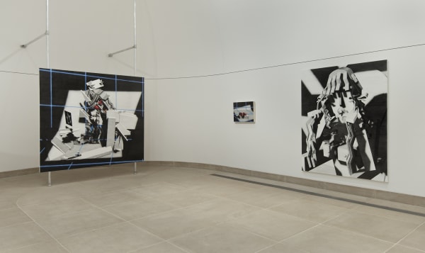 AVERY SINGER exhibition view, Hammer Projects, Hammer Museum, Los Angeles, 2015