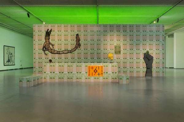 SLAVS AND TATARS exhibition view, Mouth to Mouth, Contemporary Art Center, Vilnius, 2017