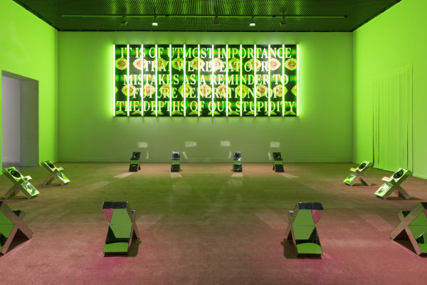 SLAVS AND TATARS exhibition view, Mouth to Mouth, CCA Ujazdowski Castle, Warsaw, 2016