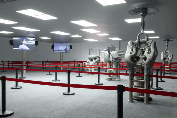 ANNA UDDENBERG installation view, Premium Economy, Tank, Shanghai, 2025