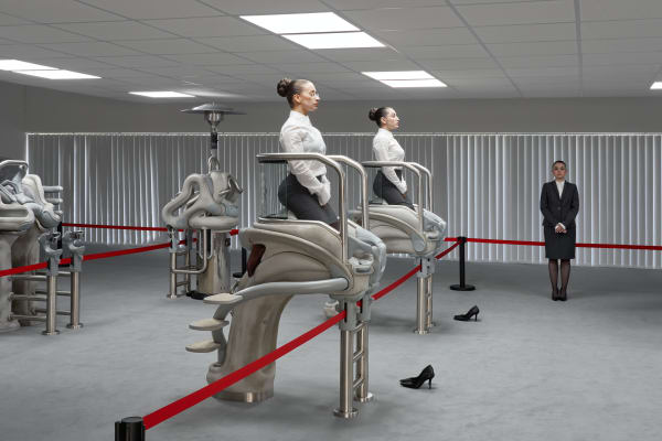 ANNA UDDENBERG exhibition view, Premium Economy, Kunsthalle Mannheim, 2023