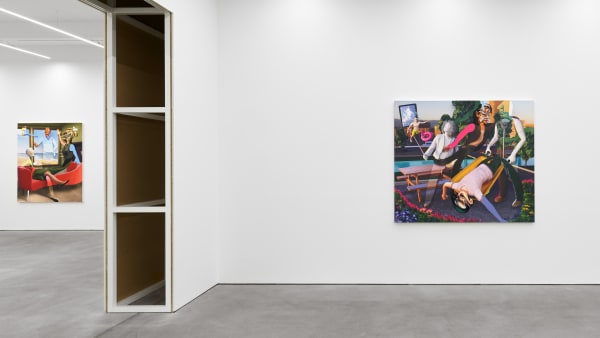 PIETER SCHOOLWERTH, exhibition view, Rigged, Kraupa-Tuskany Zeidler, Berlin, 2022