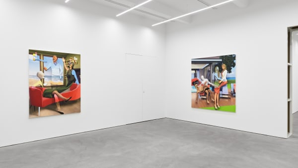 PIETER SCHOOLWERTH, exhibition view, Rigged, Kraupa-Tuskany Zeidler, Berlin, 2022