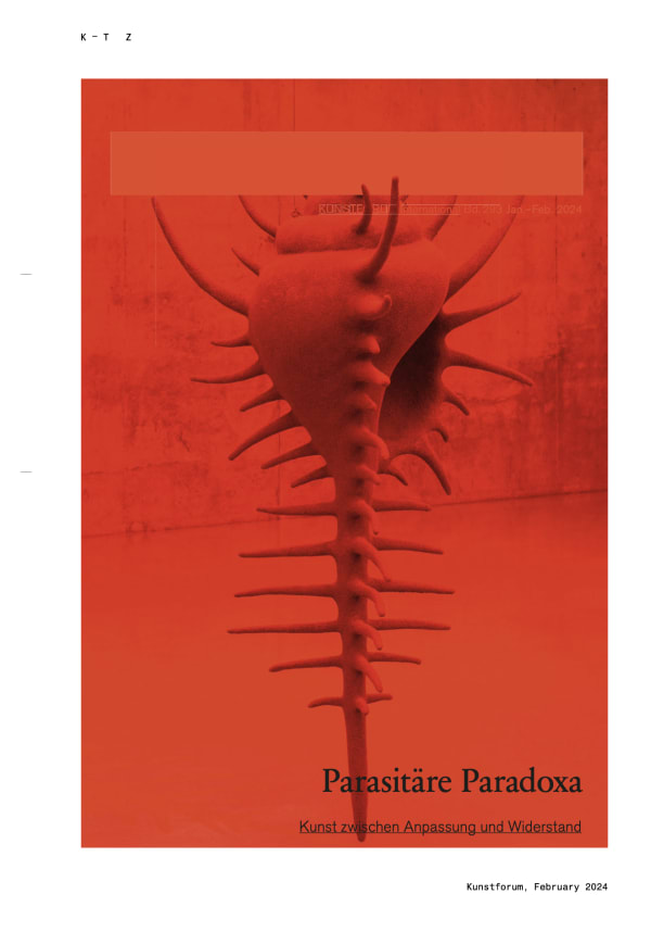 Parasitäre Paradoxa, Kunst zwischen Anpassung und Widerstand